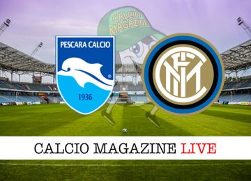 Pescara Inter cronaca diretta live risultato in tempo reale