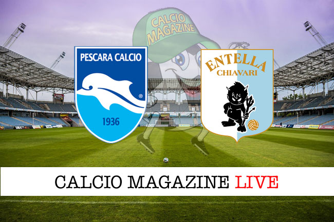 Pescara Virtus Entella cronaca diretta live risultato in tempo reale