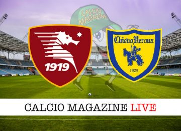 Salernitana Chievo cronaca diretta live risultato in tempo reale