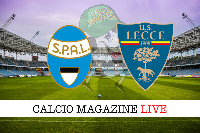 Spal Lecce cronaca diretta live risultato in tempo reale