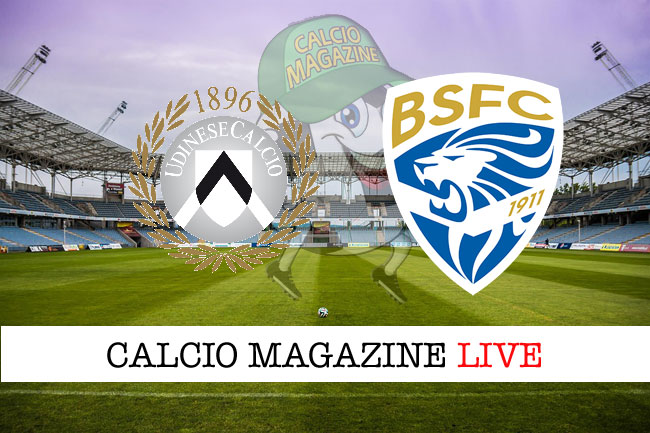 Udinese Brescia cronaca diretta live risultato in tempo reale