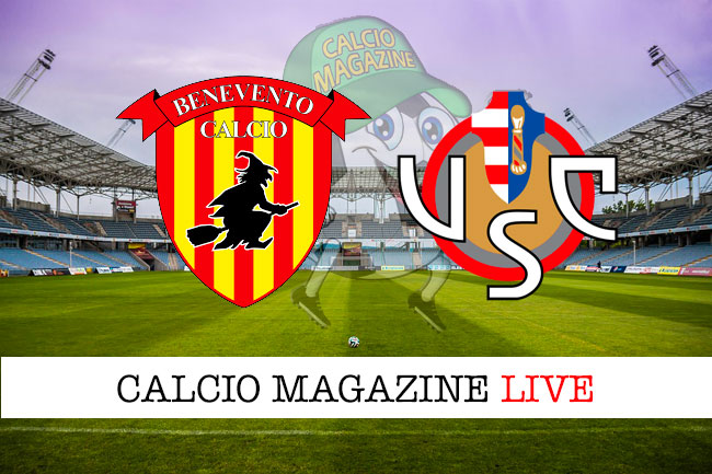 Benevento Cremonese cronaca diretta live risultato in tempo reale