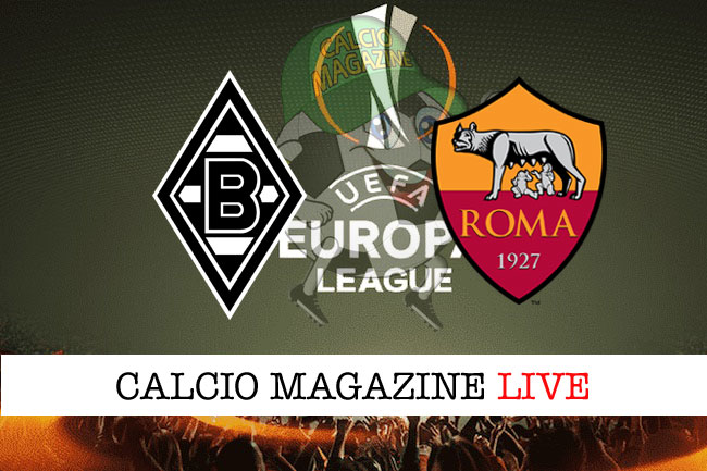 Borussia Monchengladbach Roma cronaca diretta live risultato in tempo reale
