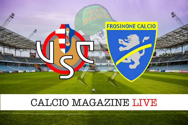 Cremonese Frosinone cronaca diretta live risultato in tempo reale