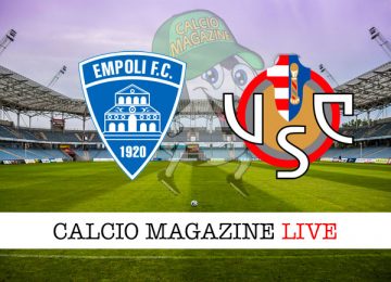 Empoli Cremonese cronaca diretta live risultato in tempo reale