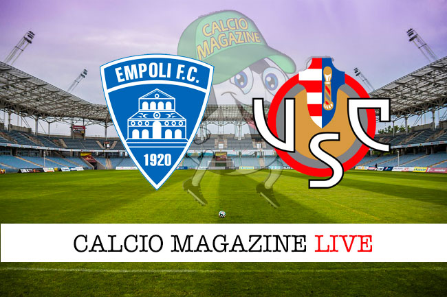 Empoli Cremonese cronaca diretta live risultato in tempo reale