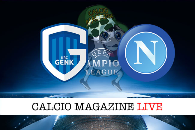 Genk Napoli cronaca diretta live risultato in tempo reale