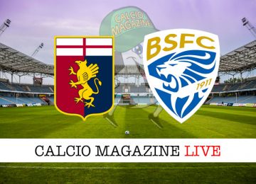 Genoa Brescia cronaca diretta live risultato in tempo reale