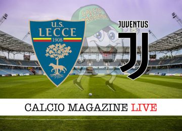 Lecce Juventus cronaca diretta live risultato in tempo reale