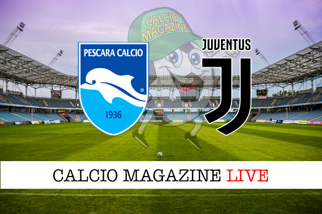 Pescara Juventus cronaca diretta live risultato in tempo reale