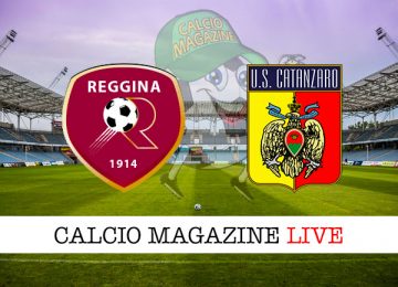 Reggina Catanzaro cronaca diretta live risultato in tempo reale