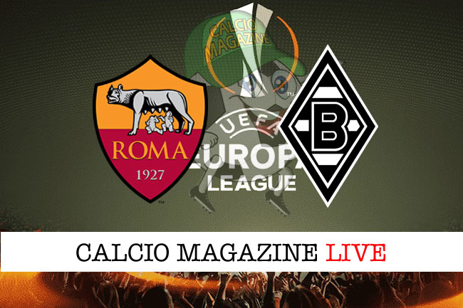 Roma Borussia Monchengladbach cronaca diretta live risultato in tempo reale