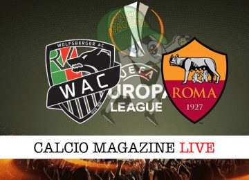 Wolfsberger Roma cronaca diretta live risultato in tempo reale