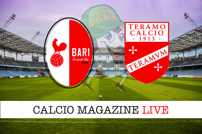 Bari Teramo cronaca diretta live risultato in tempo reale