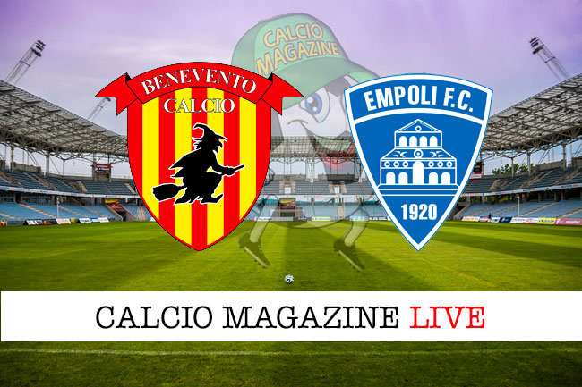 Benevento Empoli cronaca diretta live risultato in tempo reale