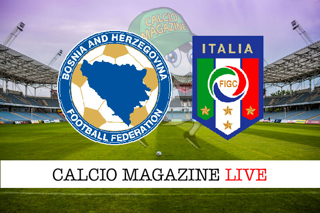 Bosnia Italia cronaca diretta live risultato in tempo reale