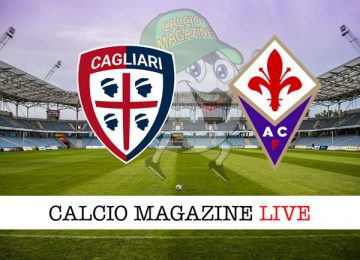 Cagliari Fiorentina cronaca diretta live risultato tempo reale