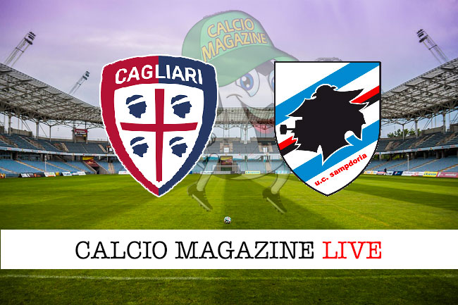 Cagliari Sampdoria cronaca diretta live risultato in tempo reale