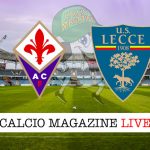 Fiorentina Lecce cronaca diretta live risultato in tempo reale