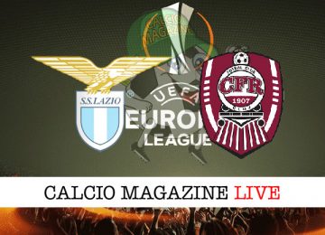 Lazio Cluj cronaca diretta live risultato in tempo reale