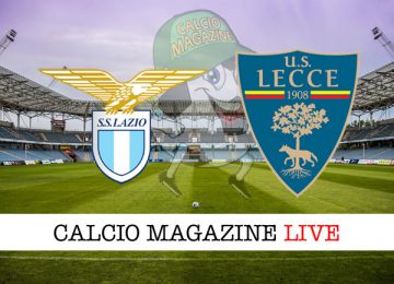 Lazio Lecce cronaca diretta live risultato tempo reale