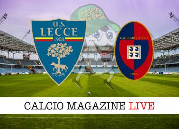 Lecce Cagliari cronaca diretta live risultato in tempo reale
