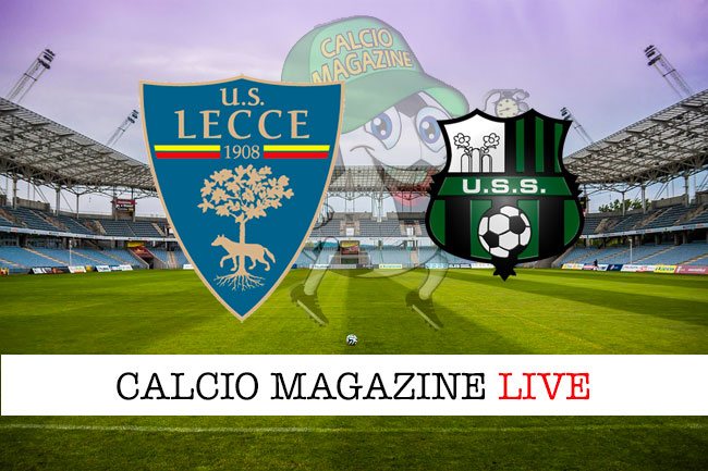 Lecce Sassuolo cronaca diretta live risultato in tempo reale