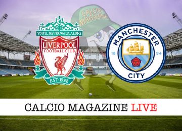 Liverpool Manchester City cronaca diretta live risultato tempo reale