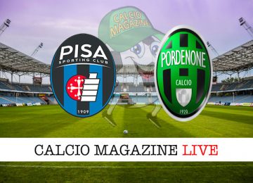 Pisa Pordenone cronaca diretta live risultato in tempo reale