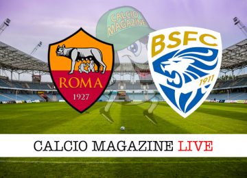 Roma Brescia cronaca diretta live risultato in tempo reale