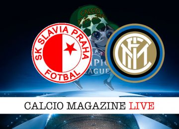 Slavia Praga Inter cronaca diretta live risultato in tempo reale