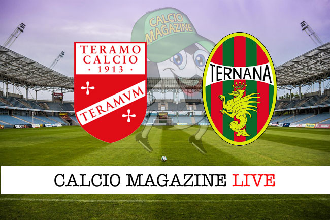 Teramo Ternana cronaca diretta live risultato in tempo reale