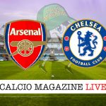 Arsenal Chelsea cronaca diretta live risultato in tempo reale