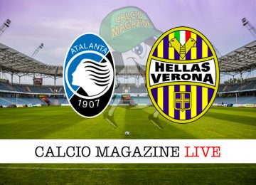 Atalanta Hellas Verona cronaca diretta live risultato in tempo reale