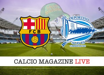 Barcellona Alaves cronaca diretta live risultato in tempo reale