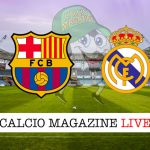 Barcellona Real Madrid cronaca diretta live risultato in tempo reale