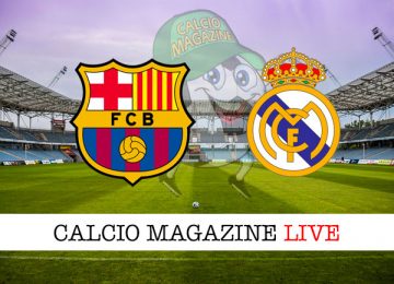 Barcellona Real Madrid cronaca diretta live risultato in tempo reale