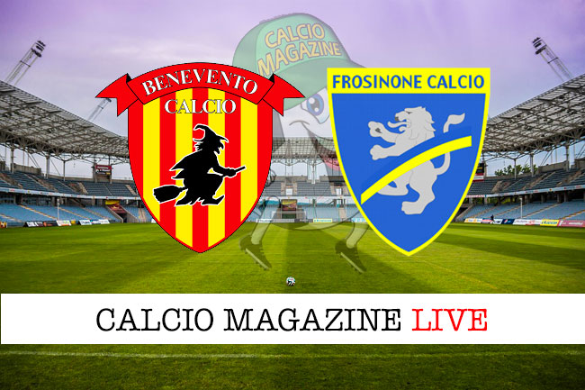 Benevento - Frosinone, le formazioni ufficiali del match