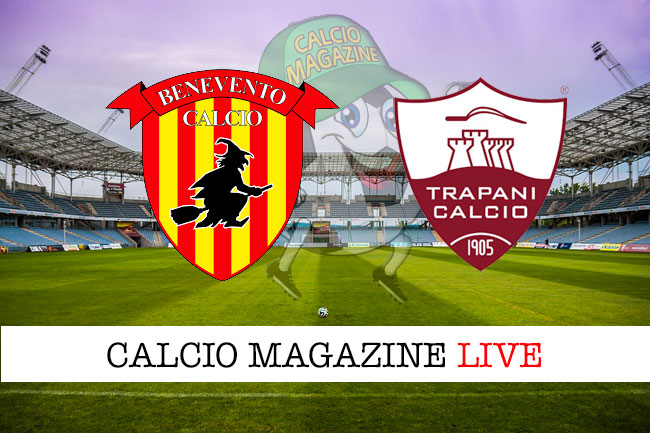 Benevento Trapani cronaca diretta live risultato in tempo reale