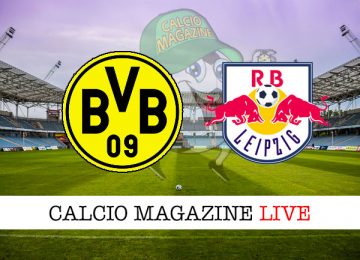 Borussia Dortmund Lipsia cronaca diretta live risultato in tempo reale