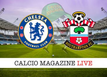 Chelsea Southampton cronaca diretta live risultato in tempo reale