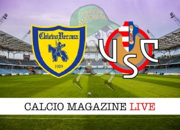 ChievoVerona Cremonese cronaca diretta live risultato in tempo reale