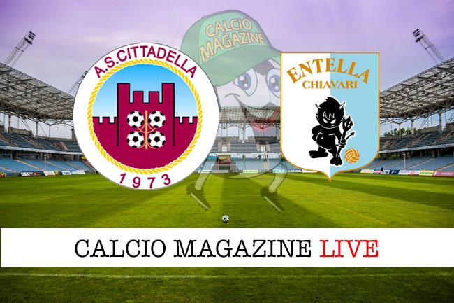 Cittadella Virtus Entella cronaca diretta live risultato in tempo reale