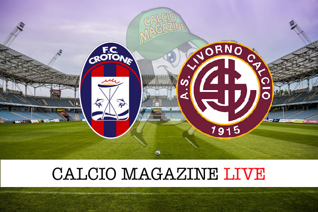 Crotone Livorno cronaca diretta live risultato in tempo reale