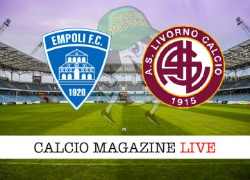 Empoli Livorno cronaca diretta live risultato in tempo reale