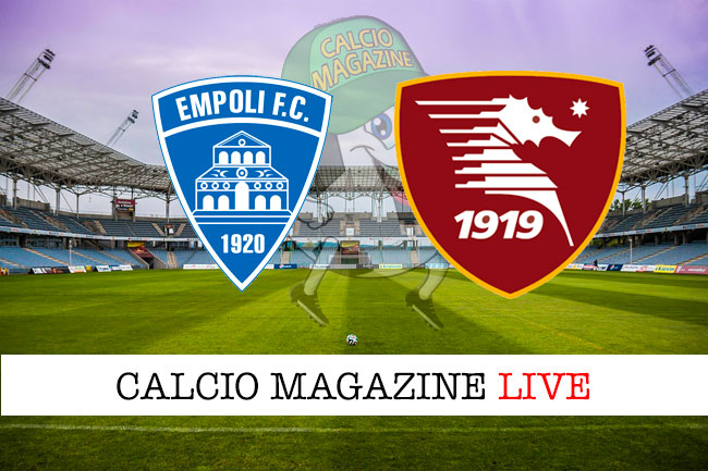 Empoli Salernitana cronaca diretta live risultato in tempo reale