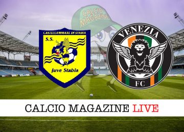 Juve Stabia Venezia cronaca diretta live risultato in tempo reale