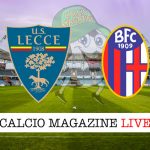 Lecce Bologna cronaca diretta live risultato in tempo reale