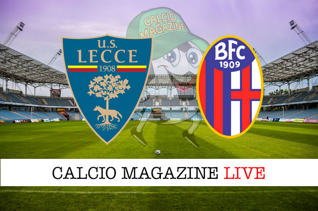 Lecce Bologna cronaca diretta live risultato in tempo reale