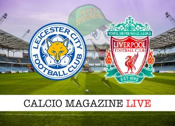Leicester Liverpool cronaca diretta live risultato in tempo reale